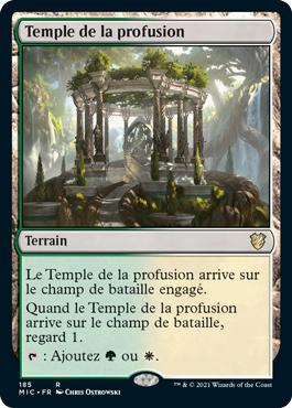 Temple de la profusion - Commander Innistrad : Chasse de Minuit