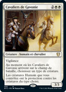Cavaliers de Gavonie - Commander Innistrad : Chasse de Minuit