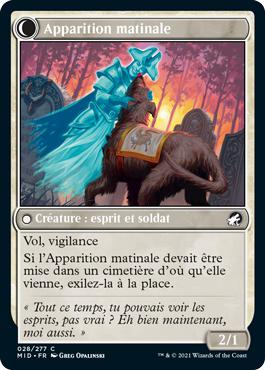 Apparition matinale - Innistrad : Chasse de Minuit