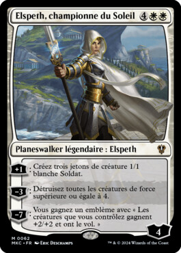 Elspeth, championne du Soleil - Meurtres au Manoir Karlov Commander