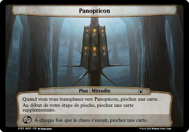 Panopticon - L'invasion des machines Commander