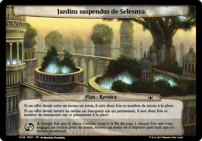 Jardins suspendus de Selesnya - L'invasion des machines Commander