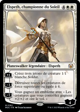Elspeth, championne du Soleil - L'invasion des machines Commander