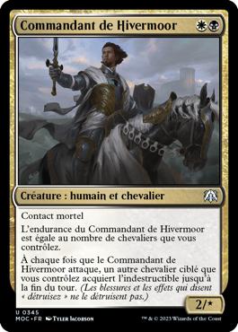 Commandant de Hivermoor - L'invasion des machines Commander