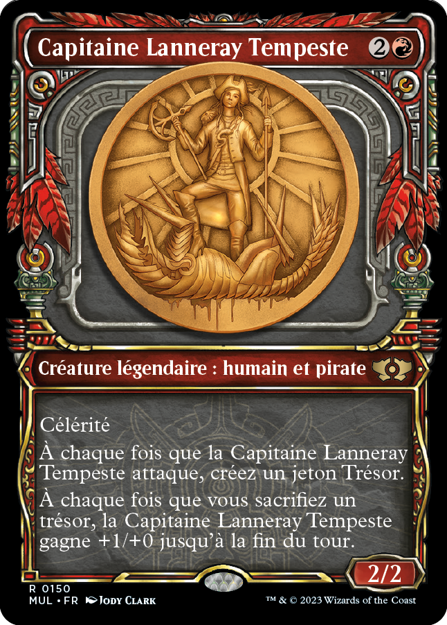 Capitaine Lanneray Tempeste - Légendes du Multivers