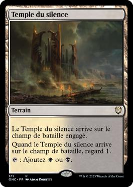 Temple du silence - Tous Phyrexians Commander