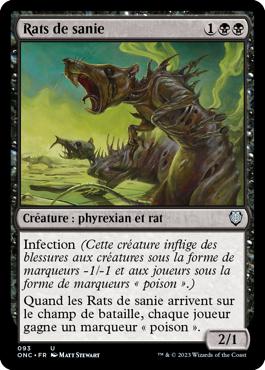 Rats de sanie - Tous Phyrexians Commander
