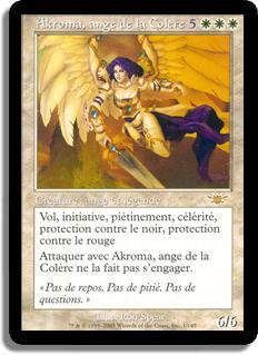 Akroma, ange de la Colère - Légions