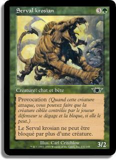 Serval krosian - Légions