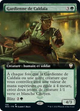 Gardienne de Caldaïa - Les rues de la Nouvelle-Capenna Commander