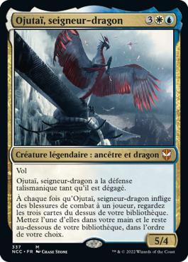 Ojutaï, seigneur-dragon - Les rues de la Nouvelle-Capenna Commander
