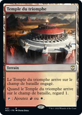 Temple du triomphe - Les rues de la Nouvelle-Capenna Commander