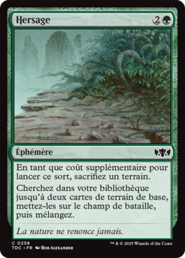 Hersage - Tarkir : la tempête des dragons Commander