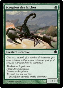 Scorpion des laîches - Theros
