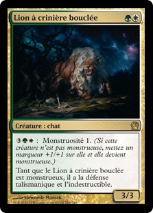 Lion à crinière bouclée - Theros
