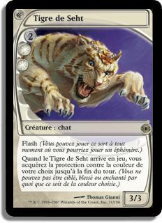 Tigre de Seht - Vision de l'Avenir