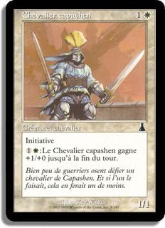 Chevalier capashen - La Destinée d'Urza