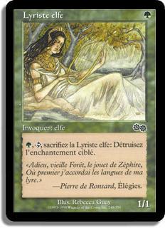 Lyriste elfe - L'Epopée d'Urza