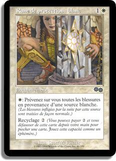 Rune de protection: blanc - L'Epopée d'Urza