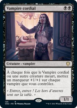 Vampire cordial - Innistrad : noce écarlate Commander