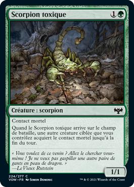 Scorpion toxique - Innistrad : noce écarlate