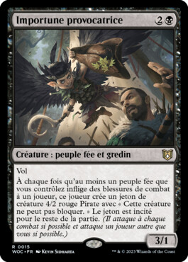 Importune provocatrice - Les friches d'Eldraine Commander