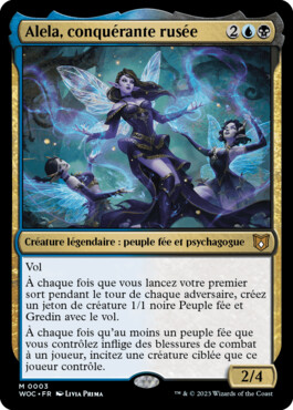 Alela, conquérante rusée - Les friches d'Eldraine Commander