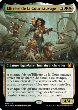 Ellivère de la Cour sauvage - Les friches d'Eldraine Commander