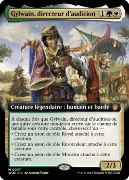 Gylwain, directeur d'audition - Les friches d'Eldraine Commander