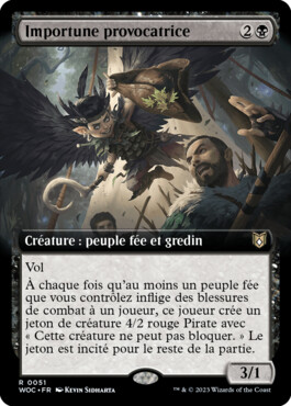 Importune provocatrice - Les friches d'Eldraine Commander