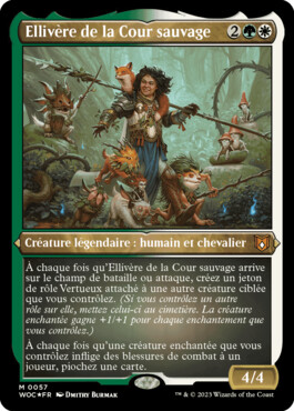 Ellivère de la Cour sauvage - Les friches d'Eldraine Commander