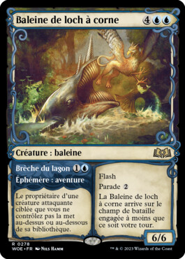 Baleine de loch à corne - Les friches d'Eldraine