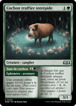 Cochon truffier intrépide - Les friches d'Eldraine