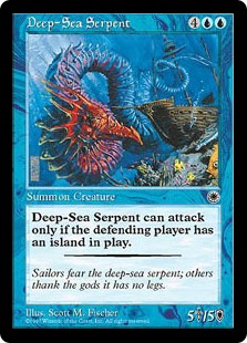 Grand serpent des mers profondes - Portal