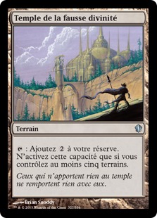 Temple de la fausse divinité - Commander Edition 2013