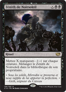Zénith de Noirsoleil - Commander 2014