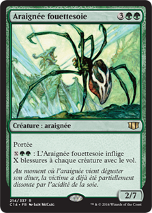 Araignée fouettesoie - Commander 2014