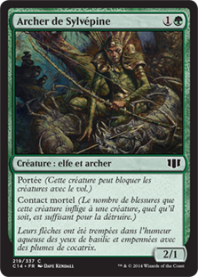 Archer de Sylvépine - Commander 2014