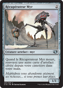 Récupérateur myr - Commander 2014
