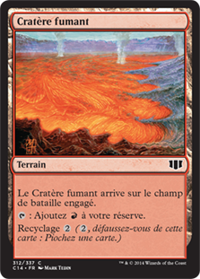 Cratère fumant - Commander 2014