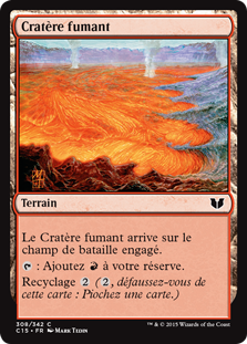 Cratère fumant - Commander 2015