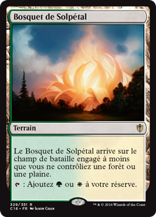 Bosquet de Solpétal - Commander 2016