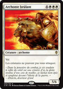 Archonte brûlant - Commander 2016