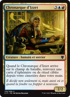Chronarque d'Izzet - Commander 2017