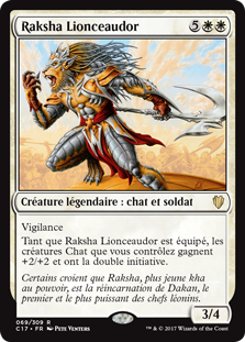 Raksha Lionceaudor - Commander 2017