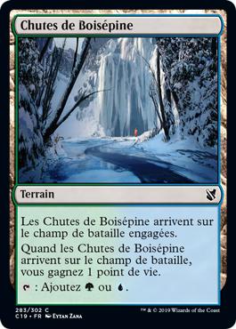 Chutes de Boisépine - Commander 2019