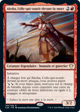 Alesha, Celle-qui-sourit-devant-la-mort - Commander 2020 (Ikoria)
