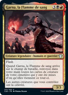 Garna, la Flamme de sang - Commander 2020 (Ikoria)
