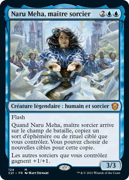 Naru Meha, maître sorcier - Commander 2021
