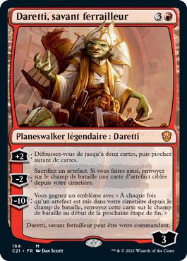 Daretti, savant ferrailleur - Commander 2021